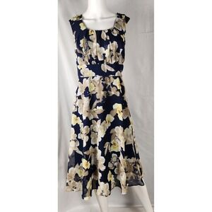 Signature Ella Classiccore/Cottagecore Sleeveless Floral Sundress 14W
